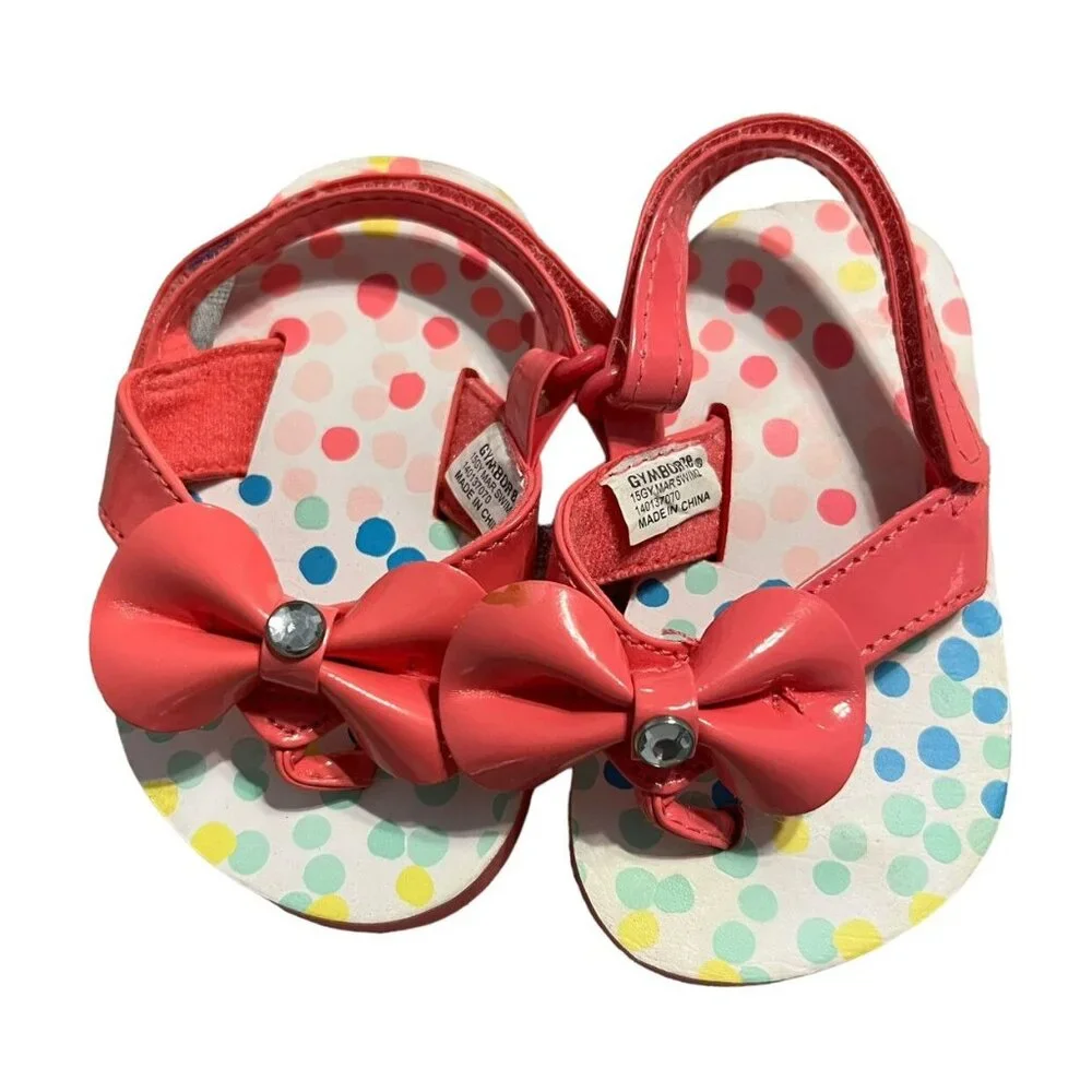 Gymboree 12-18m Swim Bathing Suit Hat Shoes Set